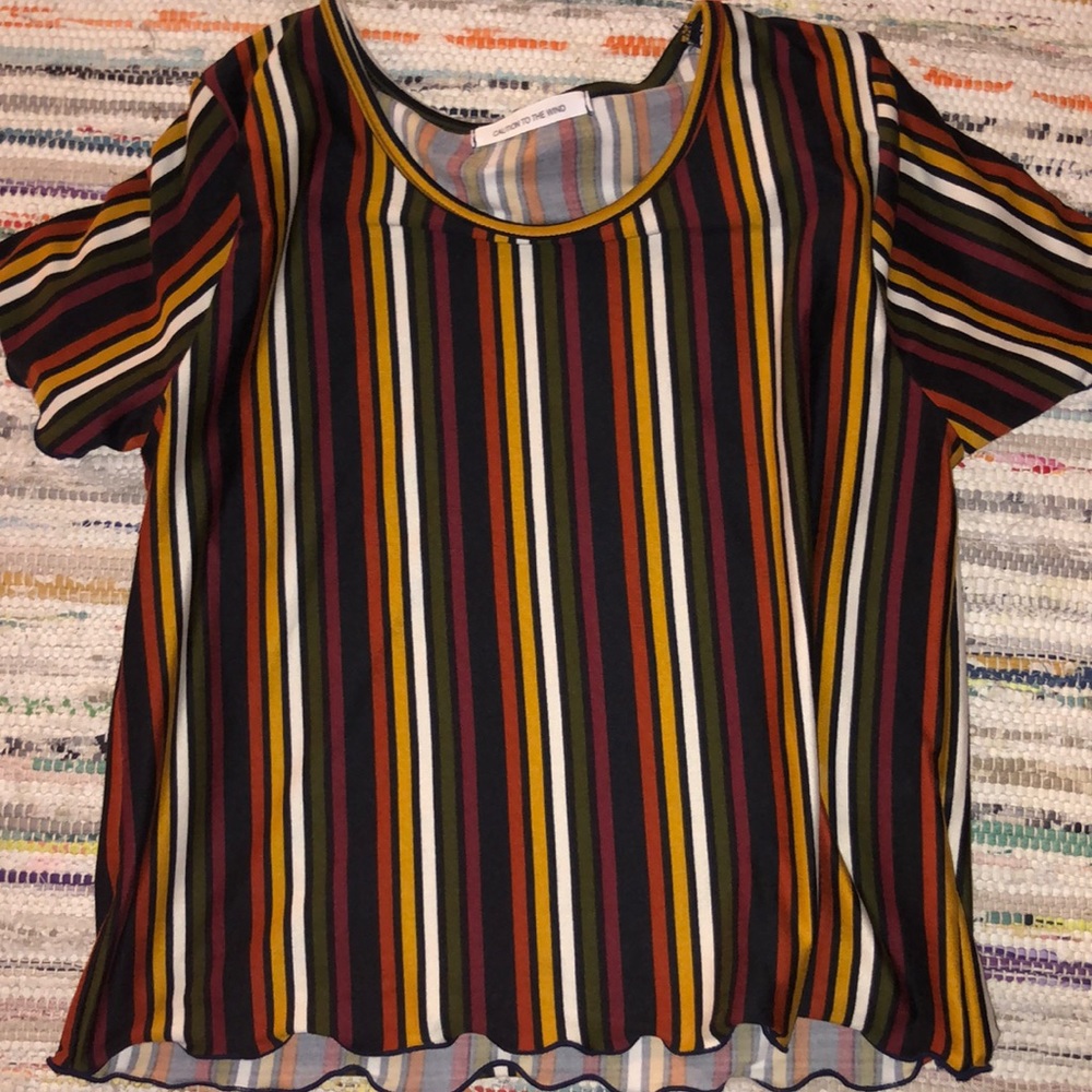 Stripped crop top